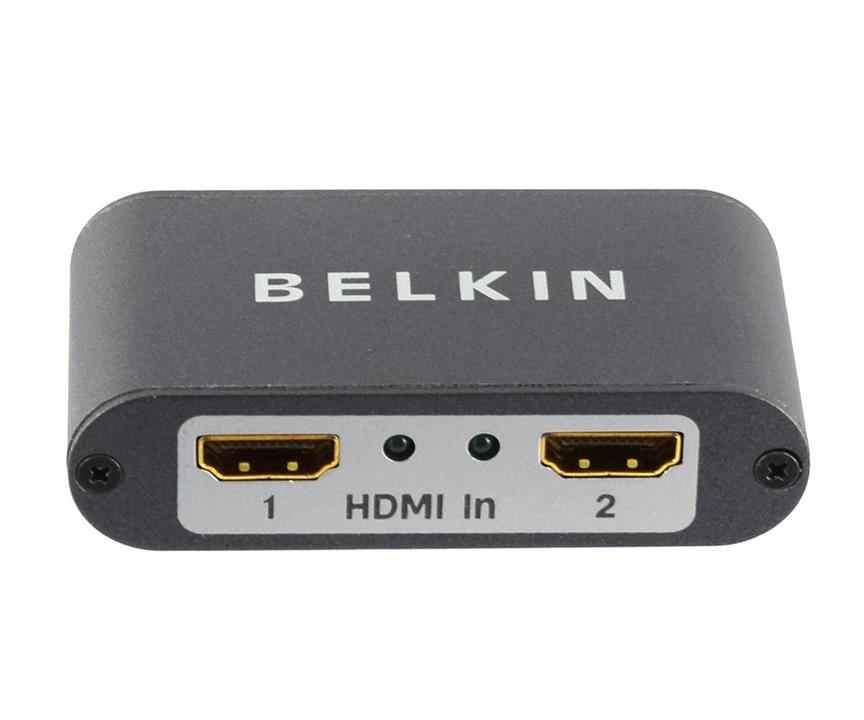 افزایش و سوئیچ HDMI یک به دو 1080p (belkin)